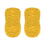 Yellow Cheese Print Bar Stool Covers