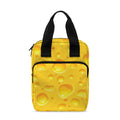 Yellow Cheese Print Bible Tote Bag