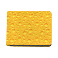 Yellow Cheese Print Bifold Wallet