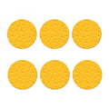 Yellow Cheese Print Coaster Set