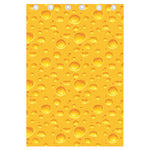 Yellow Cheese Print Curtain