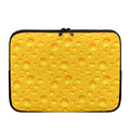 Yellow Cheese Print Laptop Sleeve