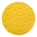 Yellow Cheese Print Round Blanket