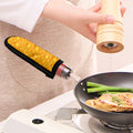Yellow Cheese Print Skillet Handle Cover
