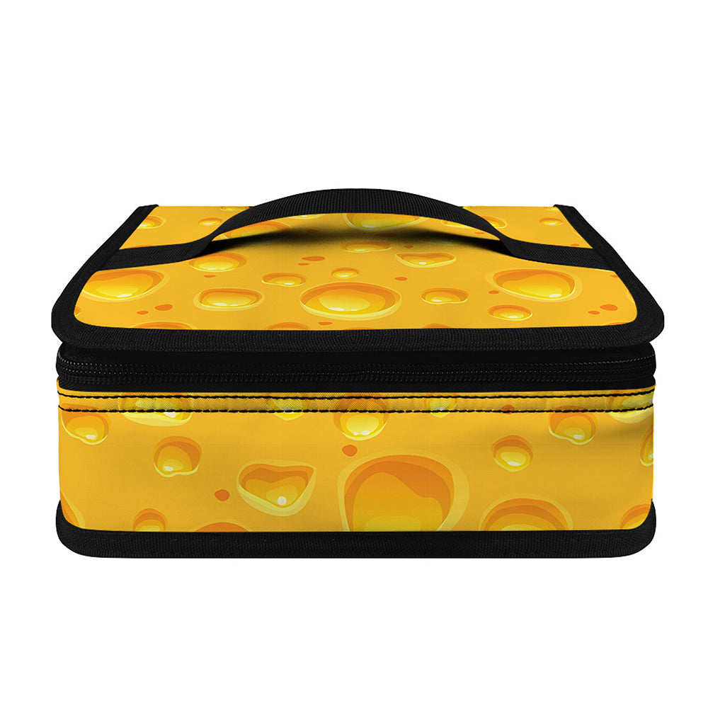 Yellow Cheese Print Small Lunch Bag