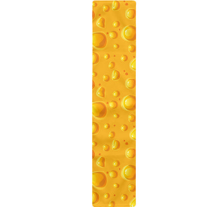 Yellow Cheese Print Table Runner