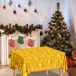 Yellow Cheese Print Tablecloth