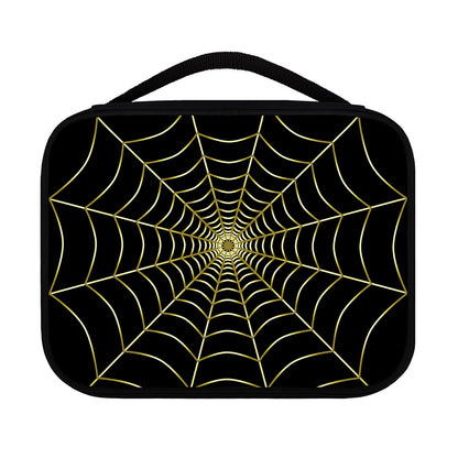 Yellow Cobweb Print Classic Bible Case