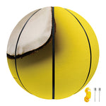 Yellow Coconut Pattern Print Basketball