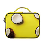 Yellow Coconut Pattern Print Briefcase Bible Bag