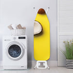 Yellow Coconut Pattern Print Ironing Board Cover