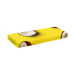 Yellow Coconut Pattern Print Piano Keyboard Cover