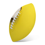 Yellow Coconut Pattern Print Rugby Ball
