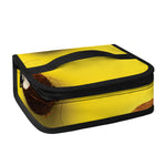Yellow Coconut Pattern Print Small Lunch Bag
