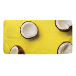 Yellow Coconut Pattern Print Towel