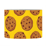 Yellow Cookie Pattern Print Drum Lamp Shade