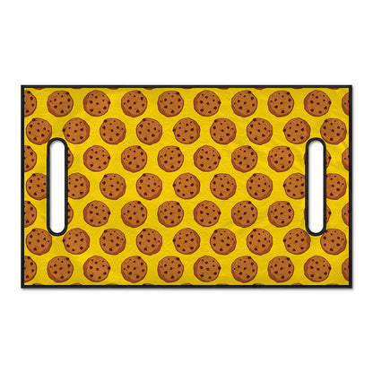 Yellow Cookie Pattern Print Golf Cart Seat Cover