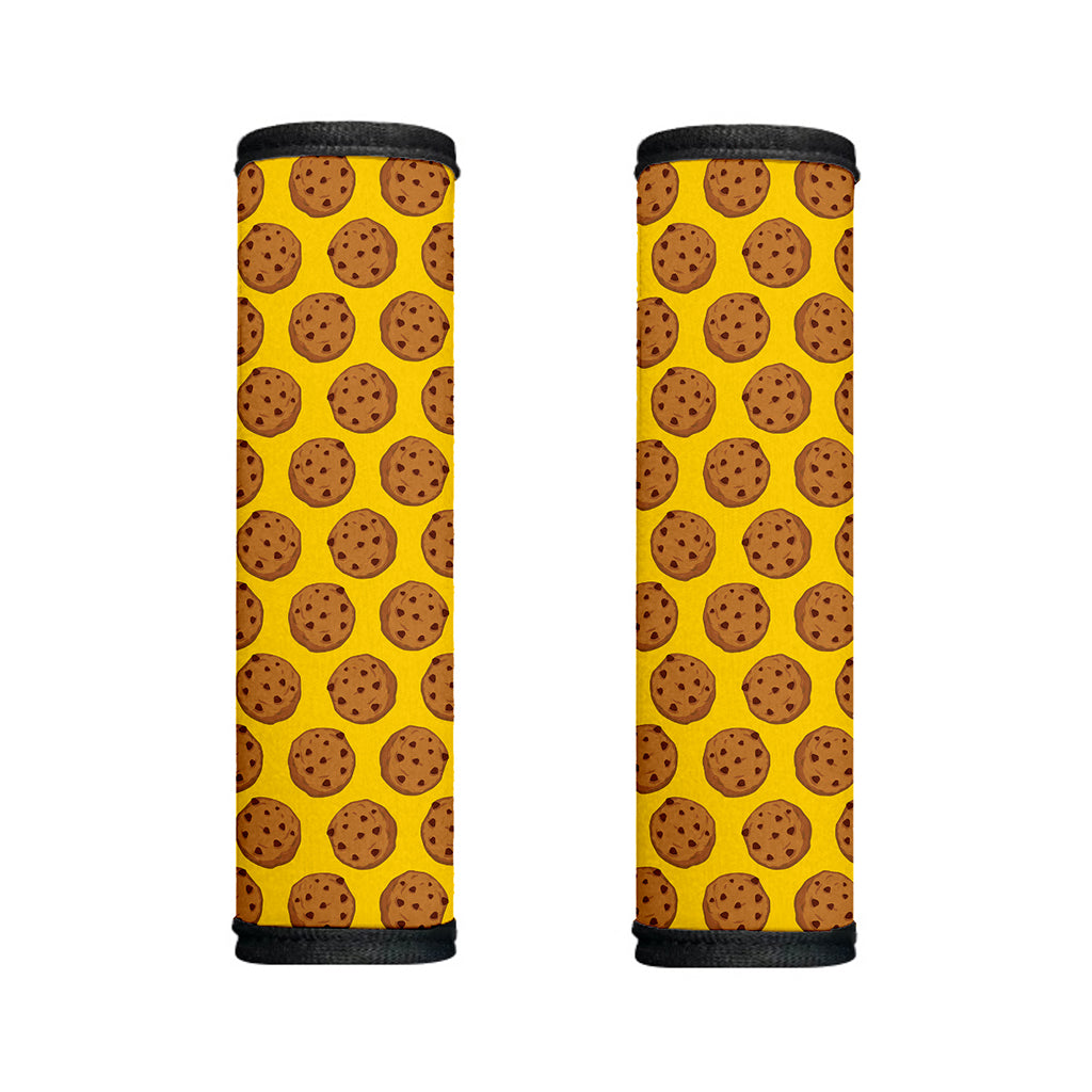 Yellow Cookie Pattern Print Handle Covers