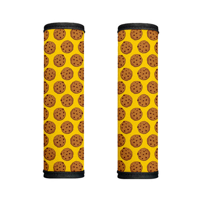 Yellow Cookie Pattern Print Handle Covers