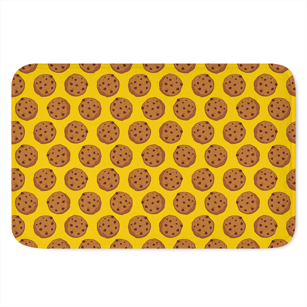 Yellow Cookie Pattern Print Indoor Door Mat