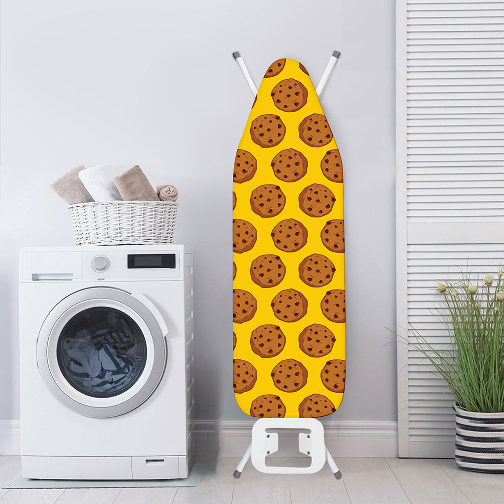 Yellow Cookie Pattern Print Ironing Board Cover