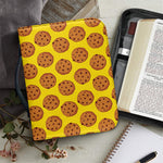 Yellow Cookie Pattern Print Leather Bible Cover