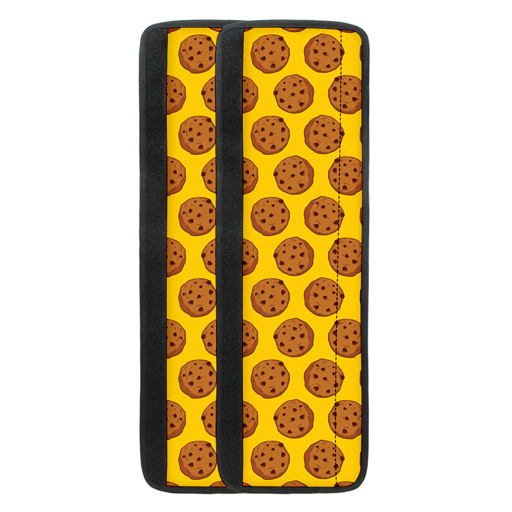 Yellow Cookie Pattern Print Refrigerator Handle Covers