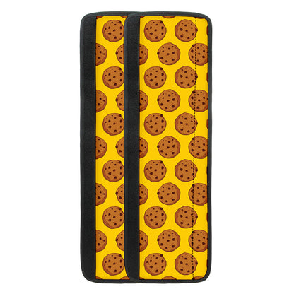 Yellow Cookie Pattern Print Refrigerator Handle Covers