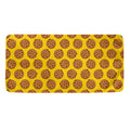 Yellow Cookie Pattern Print Towel