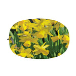 Yellow Daffodil Flower Print Car Side Mirror Covers