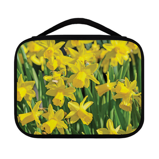 Yellow Daffodil Flower Print Classic Bible Case