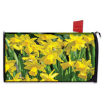 Yellow Daffodil Flower Print Mailbox Cover