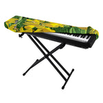 Yellow Daffodil Flower Print Piano Keyboard Cover