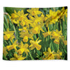 Yellow Daffodil Flower Print Tapestry