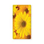 Yellow Daisy Flower Print Baby Crib Sheet