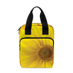 Yellow Daisy Flower Print Bible Tote Bag