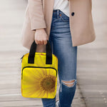 Yellow Daisy Flower Print Bible Tote Bag