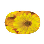 Yellow Daisy Flower Print Car Side Mirror Covers