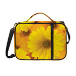 Yellow Daisy Flower Print Shoulder Strap Bible Bag