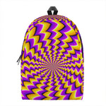 Yellow Dizzy Moving Optical Illusion Backpack