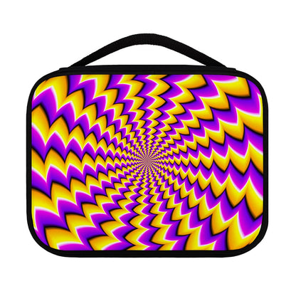 Yellow Dizzy Moving Optical Illusion Classic Bible Case
