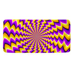 Yellow Dizzy Moving Optical Illusion Towel