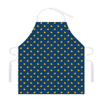 Yellow Duck Pattern Print Adjustable Apron