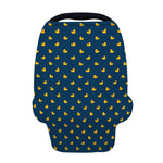Yellow Duck Pattern Print Baby Seat Cover