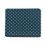 Yellow Duck Pattern Print Bifold Wallet