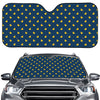 Yellow Duck Pattern Print Car Windshield Sun Shade