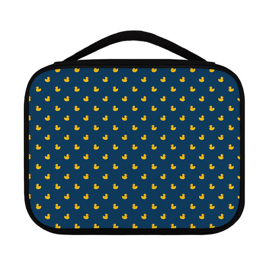 Yellow Duck Pattern Print Classic Bible Case
