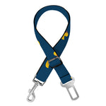 Yellow Duck Pattern Print Dog Seat Belt