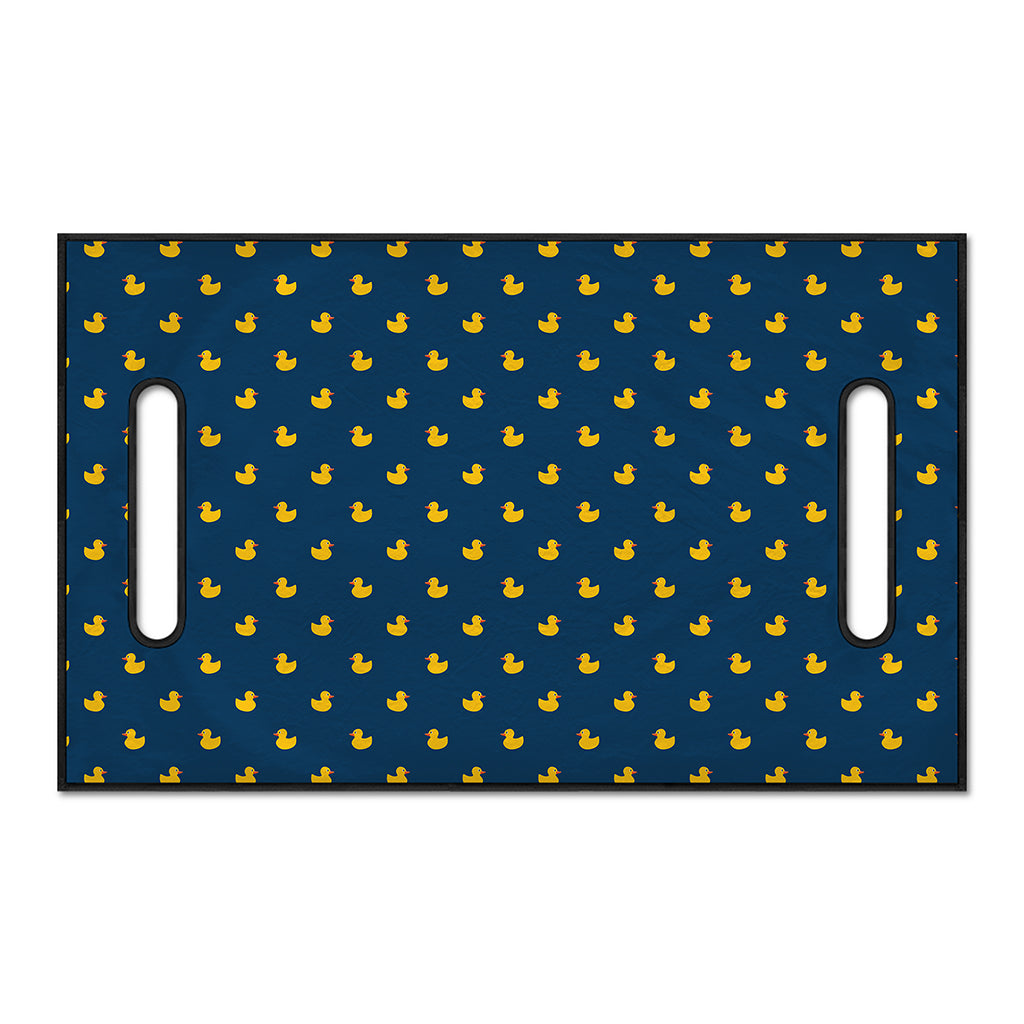 Yellow Duck Pattern Print Golf Cart Seat Cover