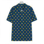 Yellow Duck Pattern Print Hawaiian Shirt